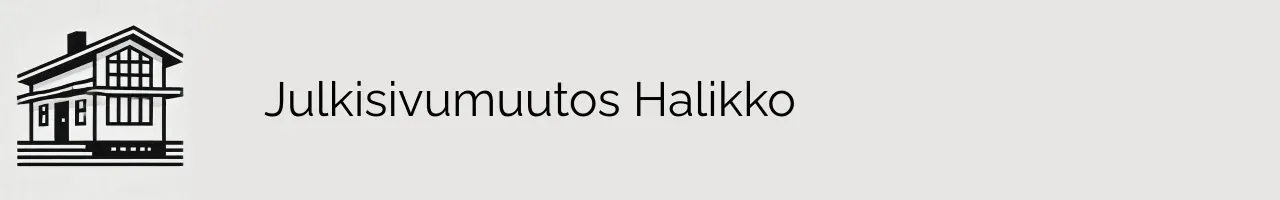 Julkisivumuutos Halikko