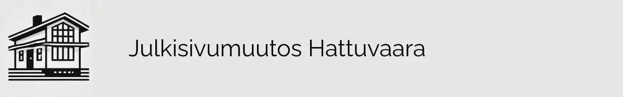 Julkisivumuutos Hattuvaara