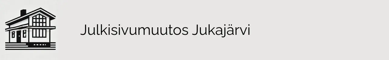 Julkisivumuutos Jukajärvi