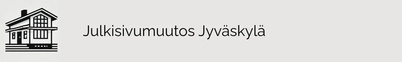 Julkisivumuutos Jyväskylä