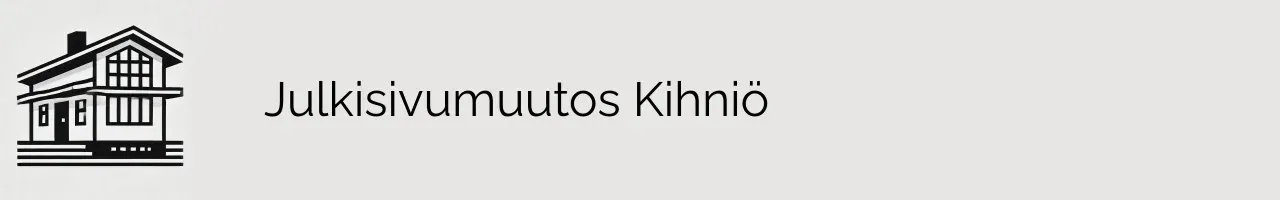 Julkisivumuutos Kihniö