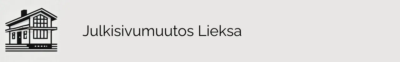 Julkisivumuutos Lieksa