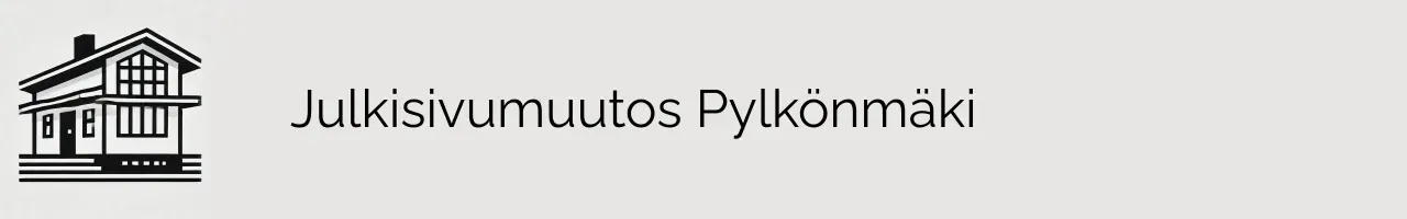 Julkisivumuutos Pylkönmäki