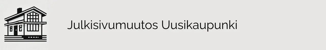 Julkisivumuutos Uusikaupunki